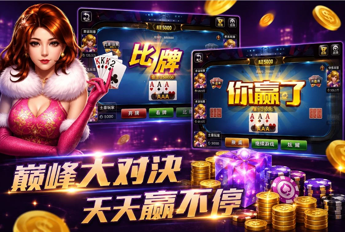 真人炸金花赛事视觉